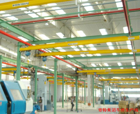 青特集團眾力車橋生產(chǎn)線